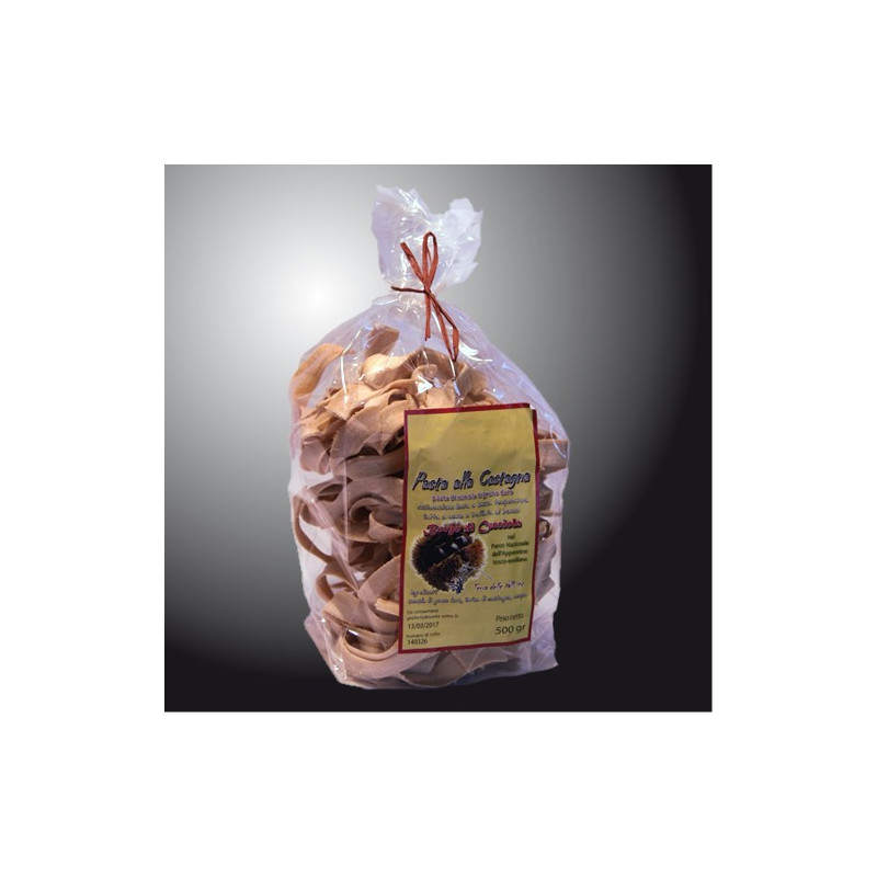 Tagliatelle alla castagna - 500 gr - Az. Agricola "Agriappennino"