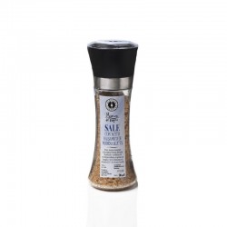 Macinino in vetro di Sale Marino Integrale con Aceto Balsamico di Modena IGP Acetaia Castelli 160g