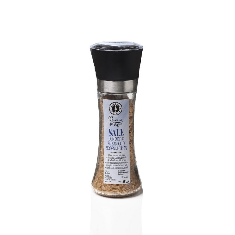 SALE ALL'ACETO BALSAMICO DI MODENA I.G.P. Acetaia Castelli 800x800