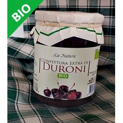 Confettura extra di duroni BIO con zucchero di canna - 330 g Azienda Agriapistica Biologica "La Natura"