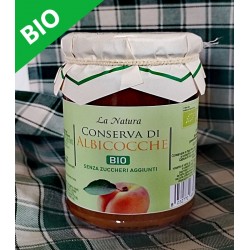 Conserva di albicocche BIO senza zuccheri aggiunti - 300 g Azienda Agriapistica Biologica "La Natura"