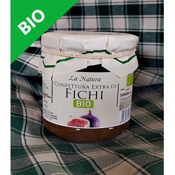Confettura extra di fichi BIO con zucchero di canna - 210 g Azienda Agriapistica Biologica "La Natura"