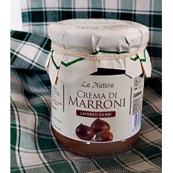 Crema di marroni  - 210 g Azienda Agriapistica Biologica "La Natura"