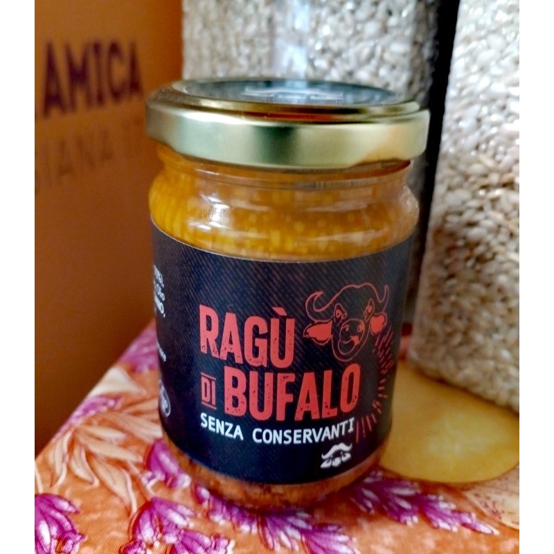 Ragù di bufalo - 190 g - Azienda Agricola "Il Girasole"