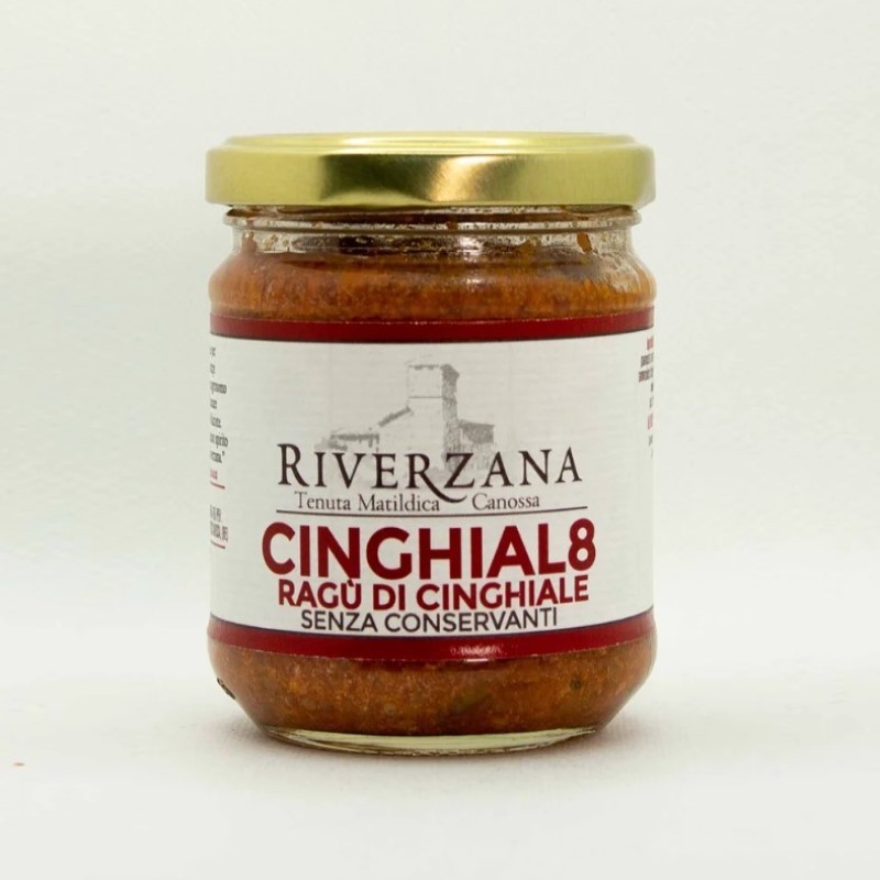 Ragù di cinghiale - 190 g - Az. Agricola "Riverzana"