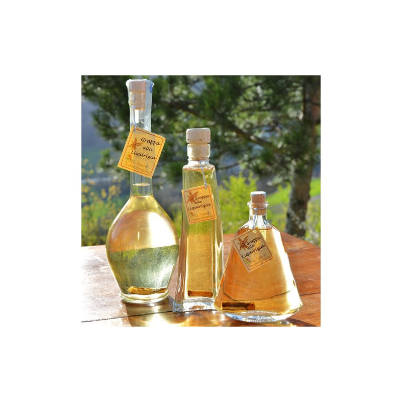 Grappa alla liquirizia - 500 ml Azienda Agriapistica Biologica "La Natura"