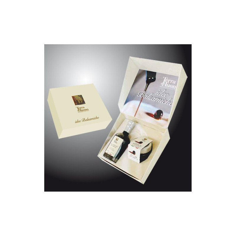 Perle nere + aceto "Nocturne" - Confezione regalo Terra del Tuono Perle nere + aceto "Nocturne" - Confezione regalo Terra del Tuono