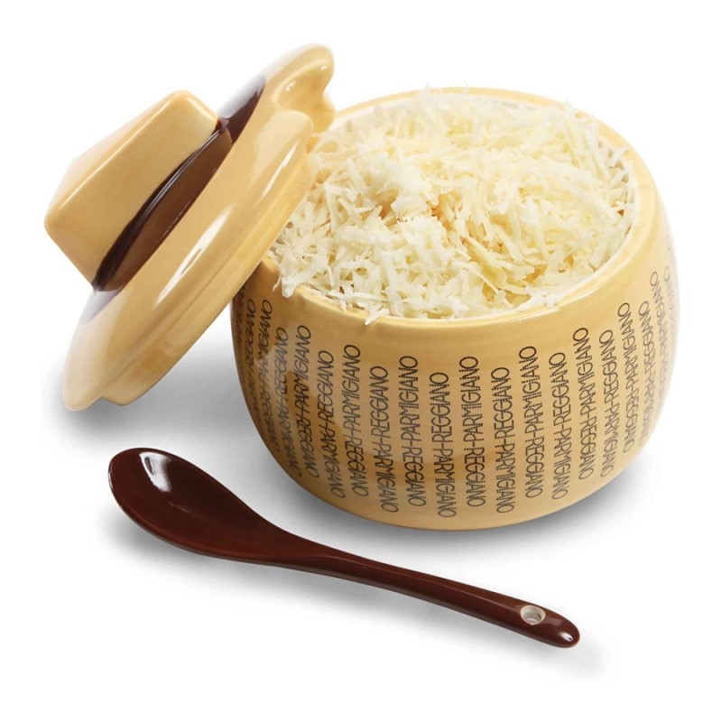 PR321GCUC18 FORMAGGERA CON CUCCHIAIO e formaggio