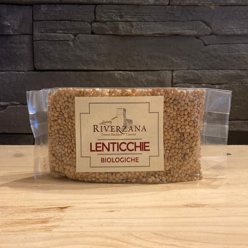 Lenticchie BIO - 400 gr - Az. Agricola "Riverzana"